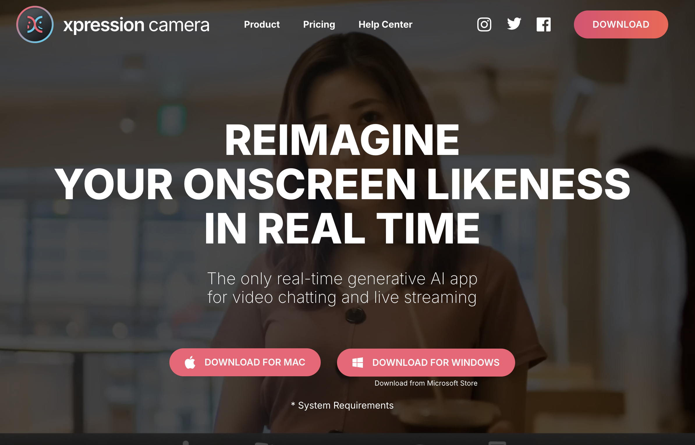 Xpression Camera screenshot or product image