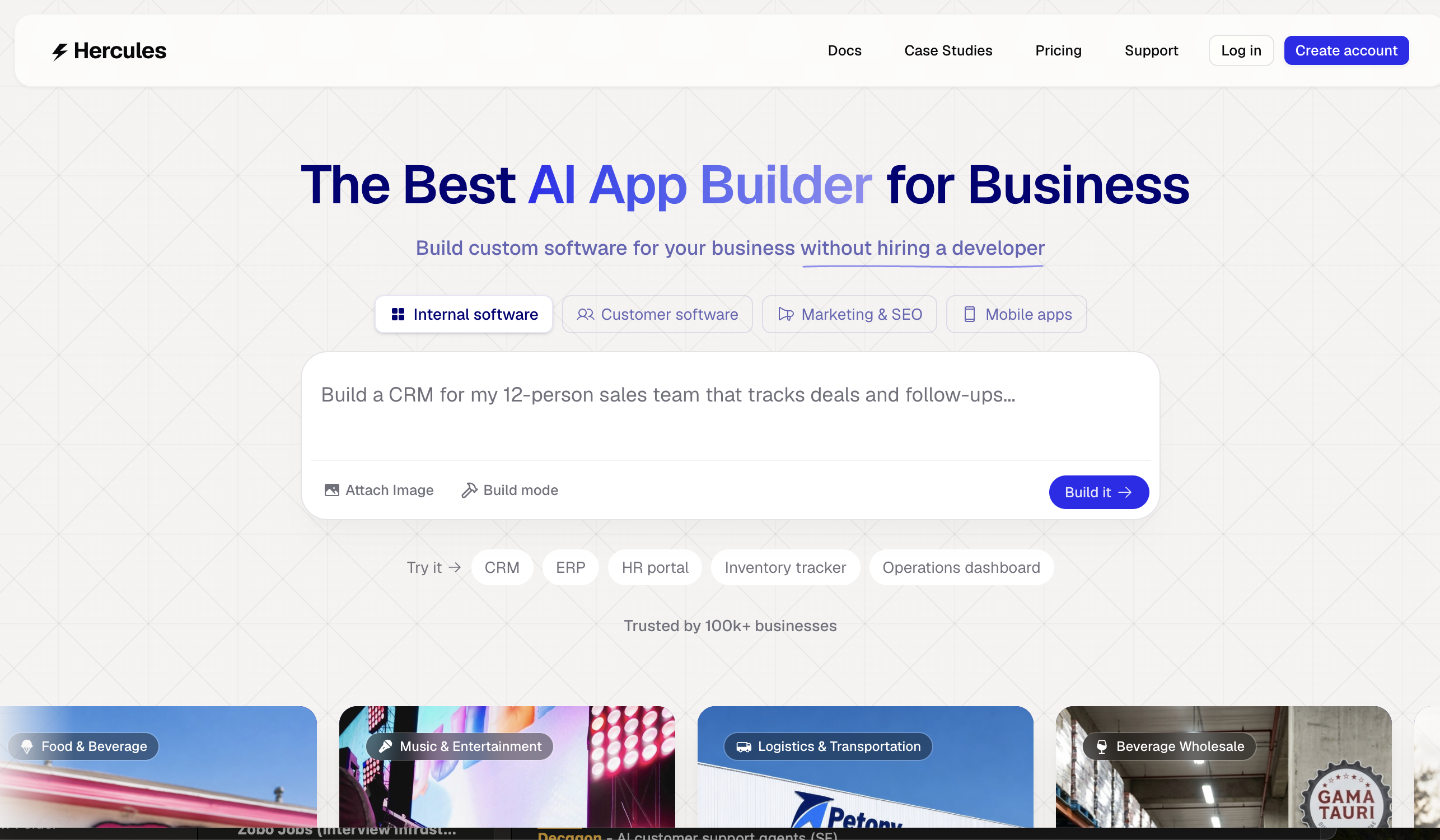 Hercules screenshot or product image