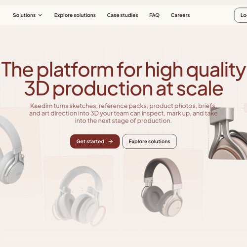 Kaedim screenshot or product image