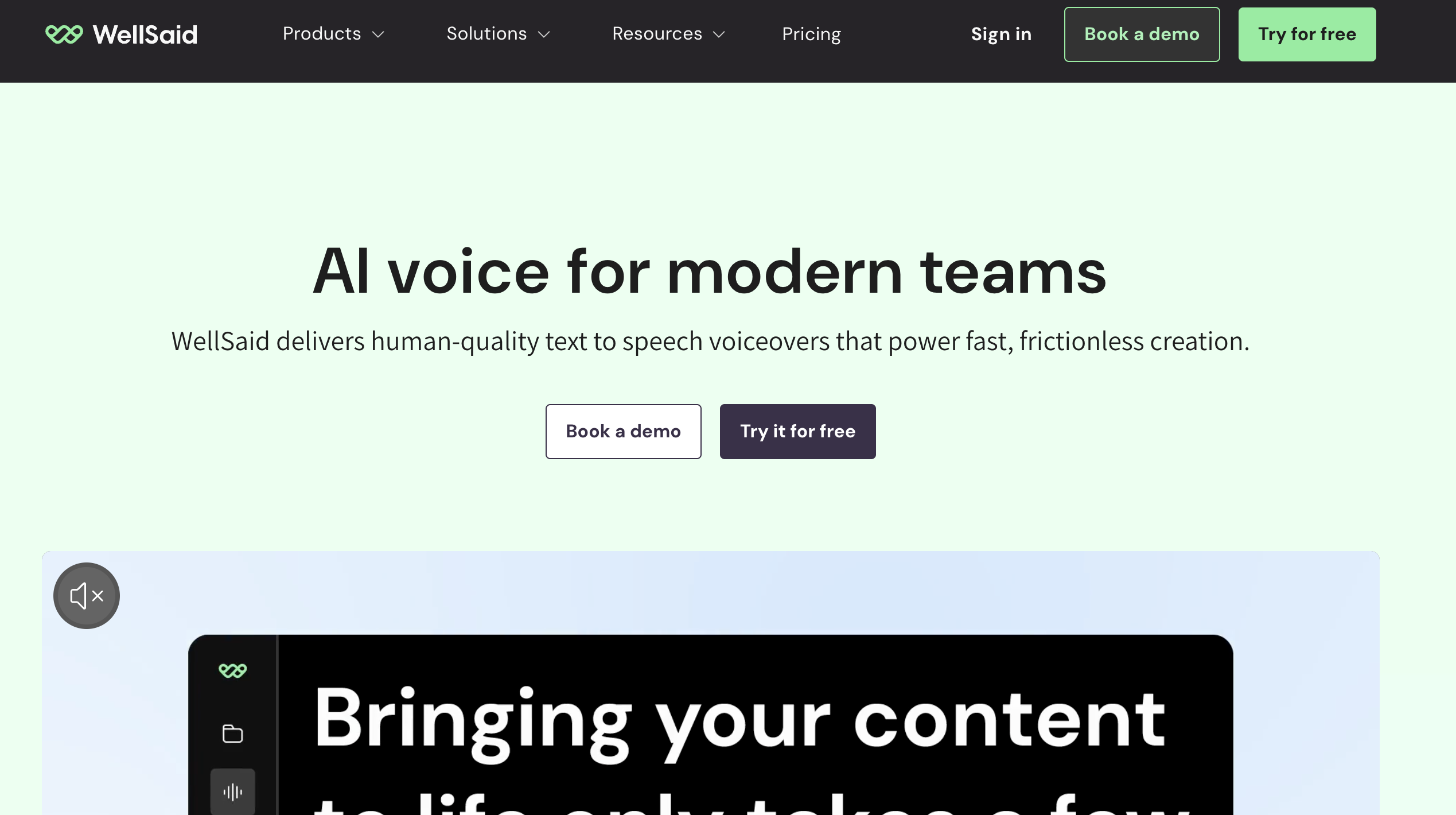 Wellsaidlabs screenshot or product image