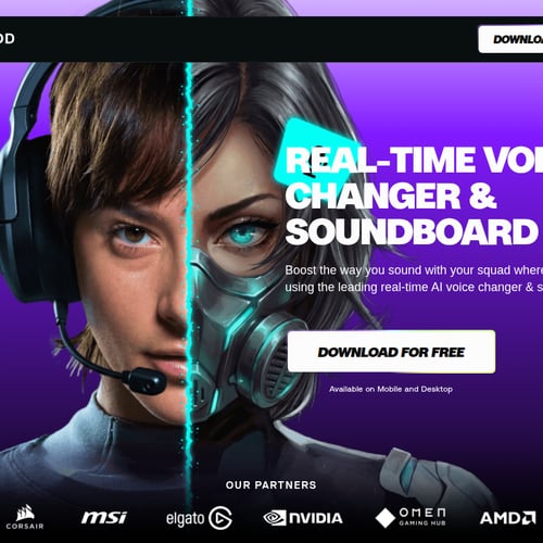 Voicemod screenshot or product image