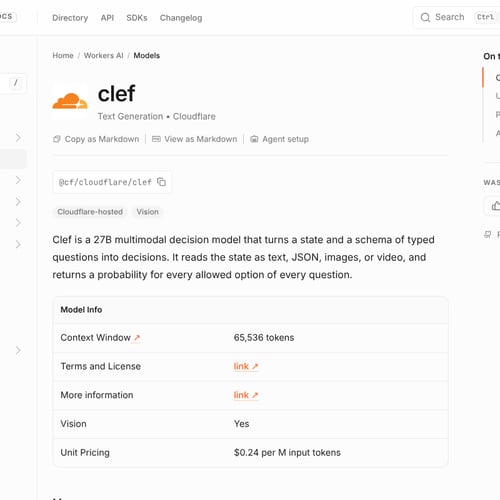 Cloudflare Clef screenshot or product image