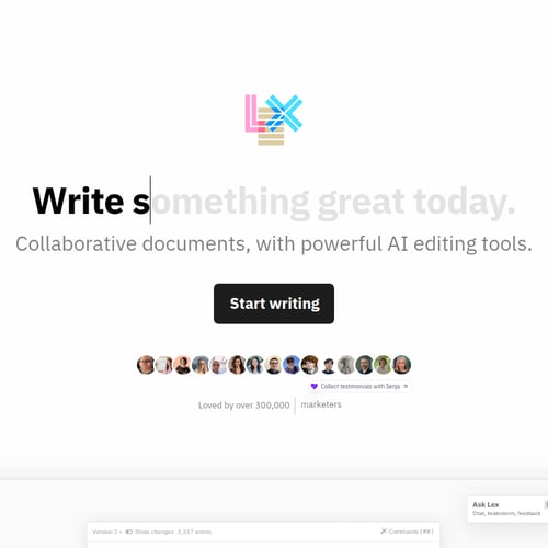 Lex screenshot or product image