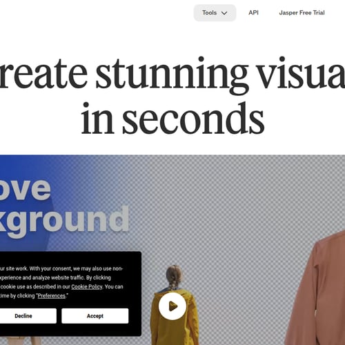 Clipdrop screenshot or product image