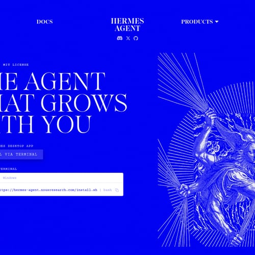 Hermes Agent screenshot or product image