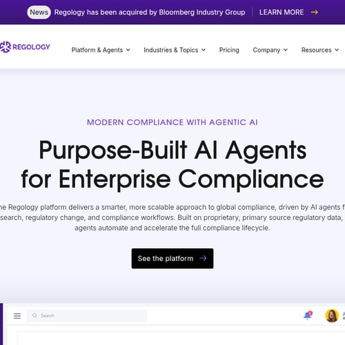 Reggi screenshot or product image