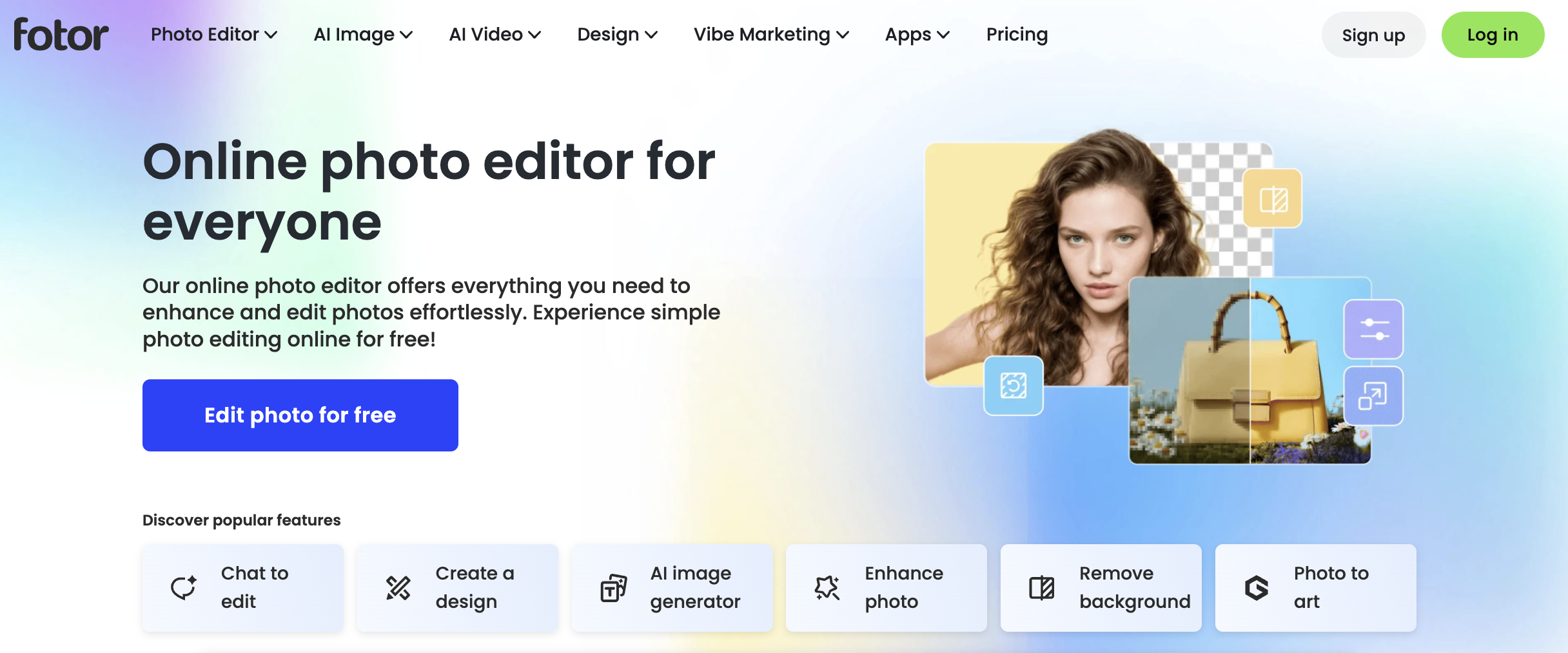 Fotor  screenshot or product image