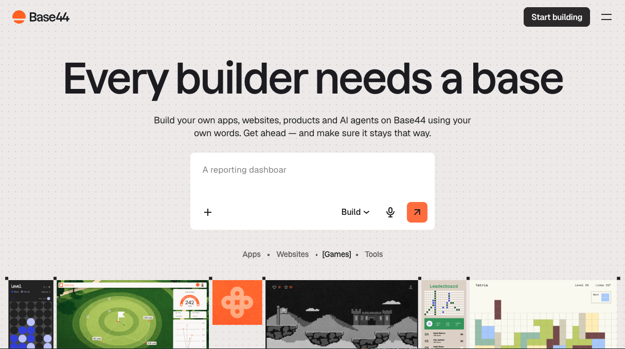 Base44 screenshot or product image