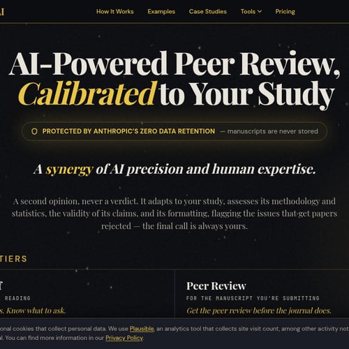PeerReviewAI screenshot or product image