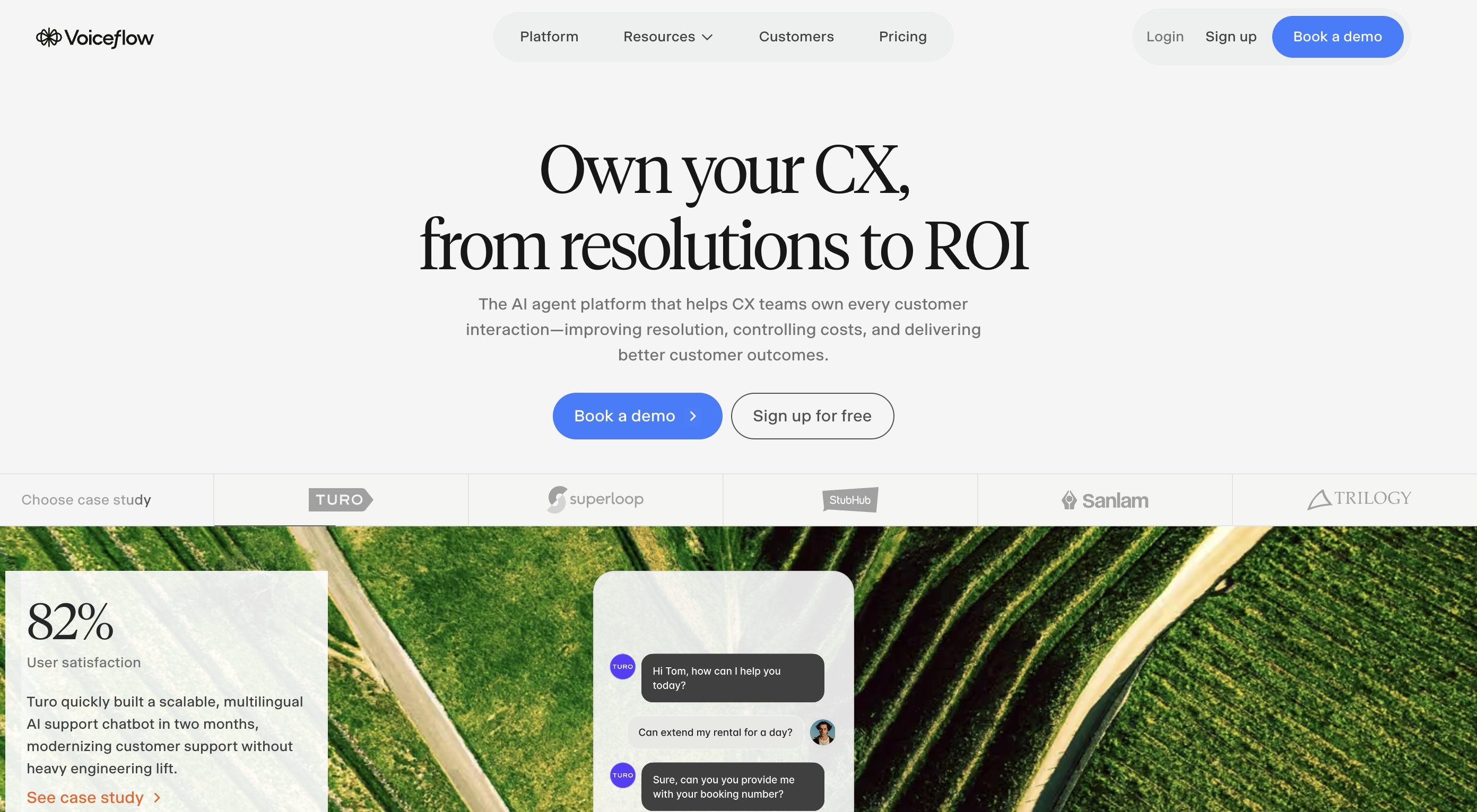 Voiceflow screenshot or product image