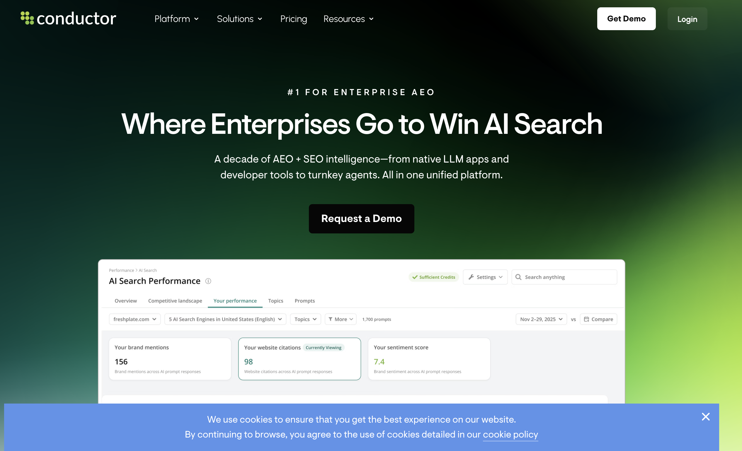 Conductor AI screenshot or product image