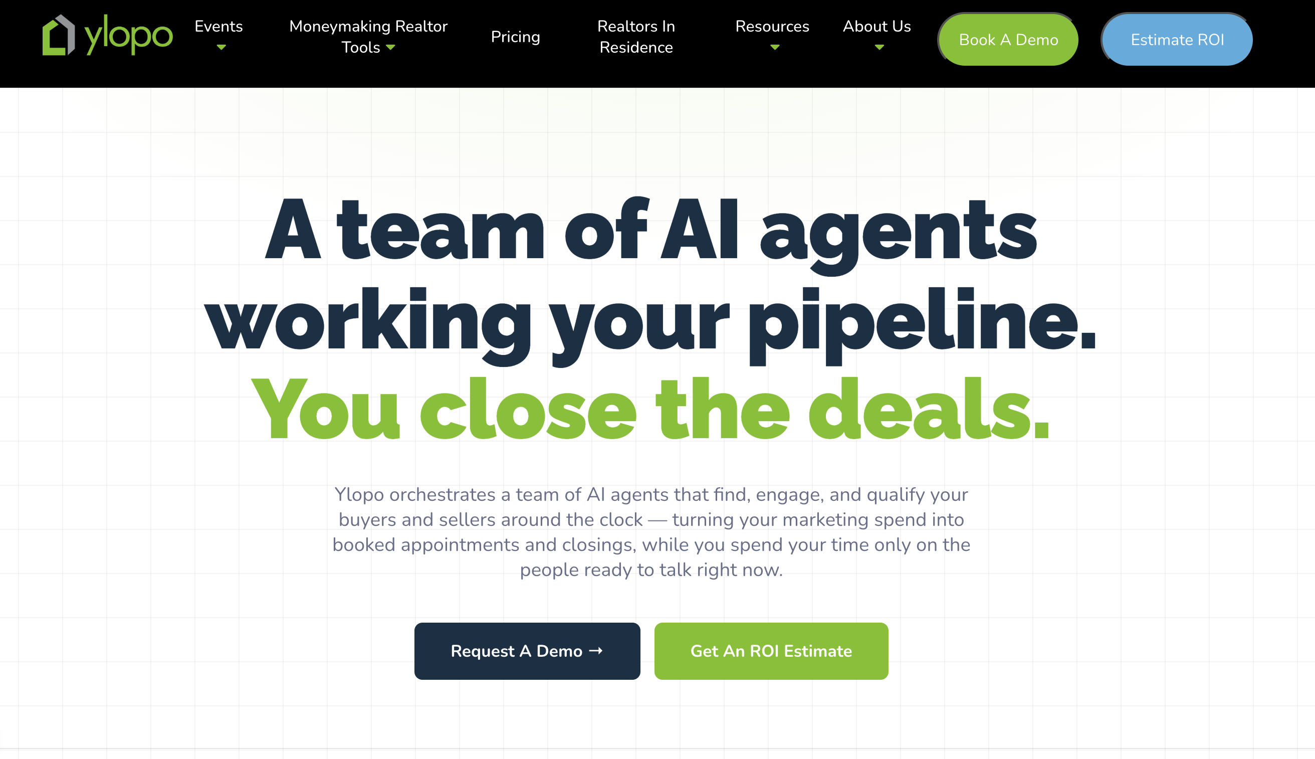 Ylopo screenshot or product image