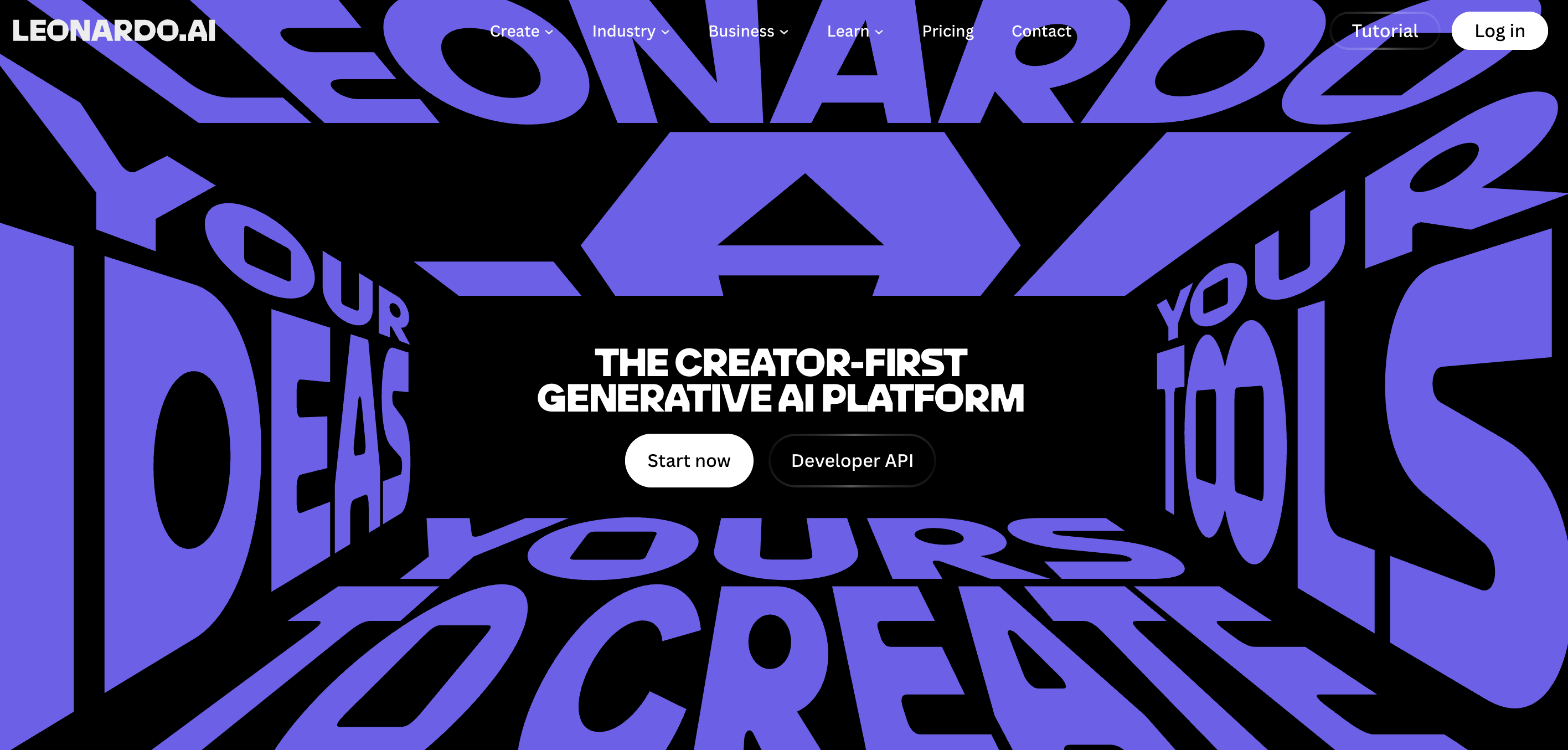 Leonardo.Ai screenshot or product image