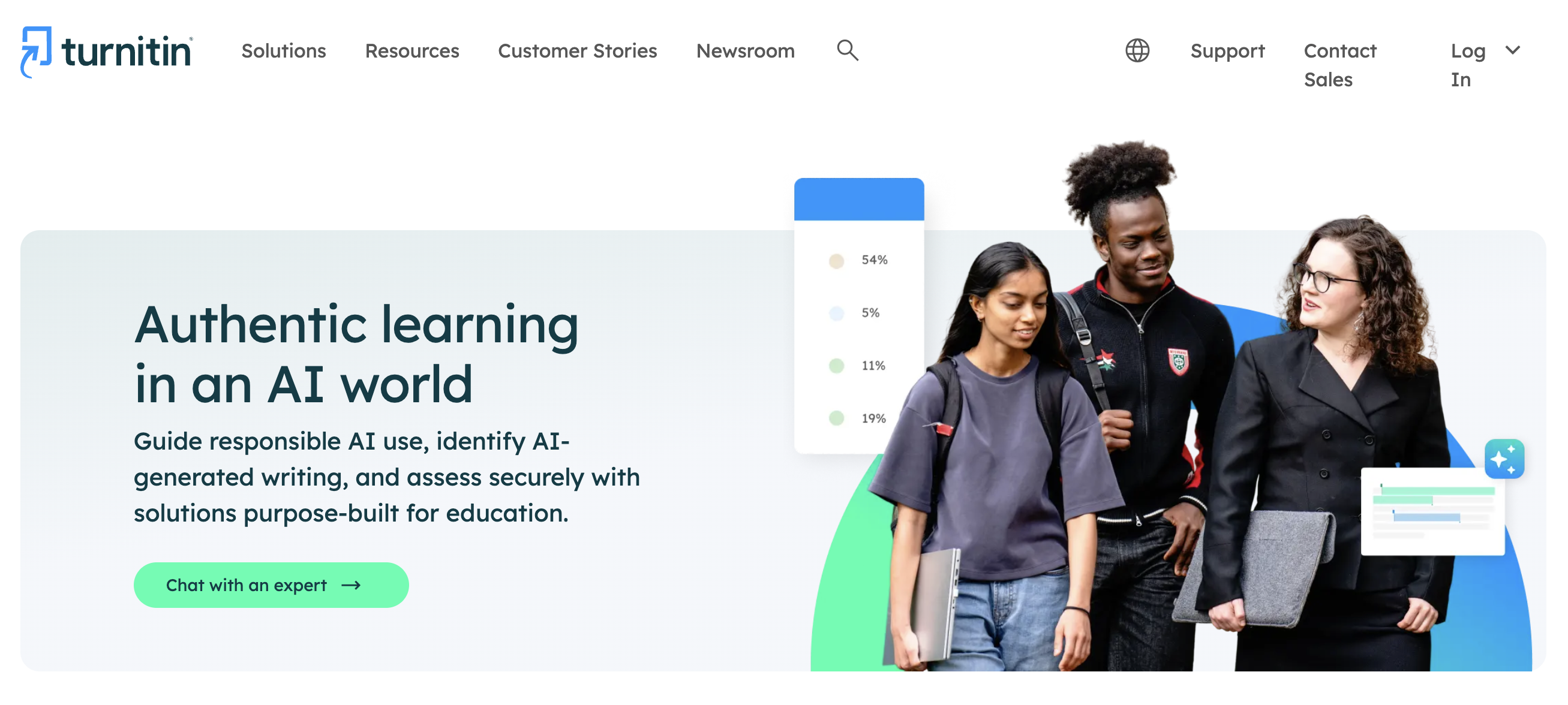 Turnitin screenshot or product image