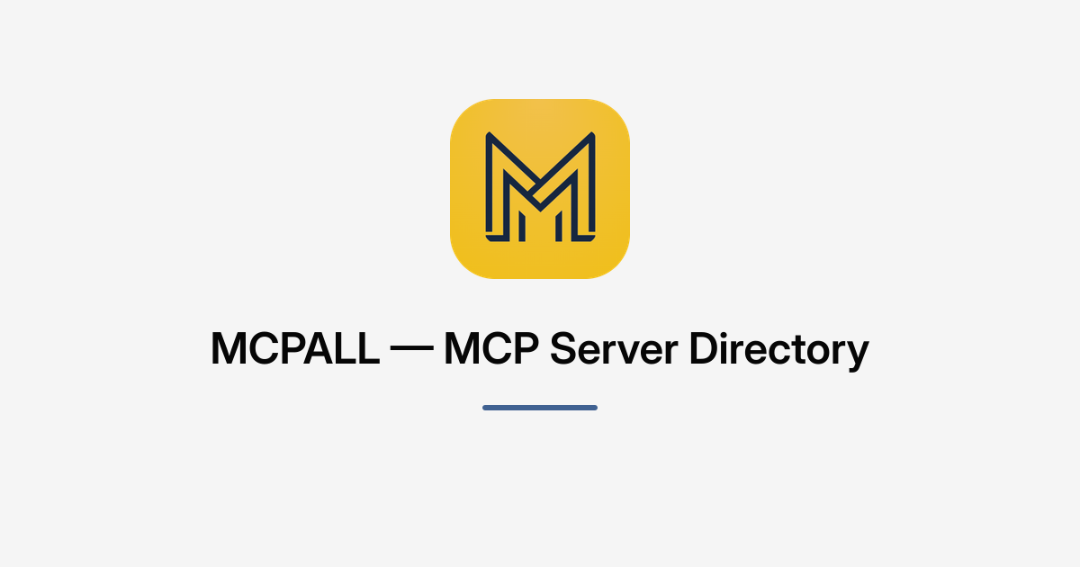 MCPALL screenshot or product image